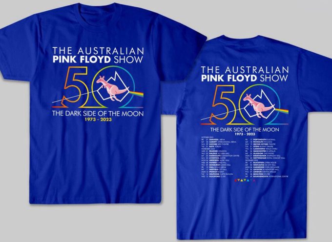 The Australian Pink Floyd Show 2023 Tour T-Shirt Sweatshirt, Pink Floyd Concert Shirt, Australian Pink Floyd Gift, 2023 Concert Shirt 3