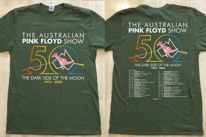 The Australian Pink Floyd Show 2023 Tour T-Shirt Sweatshirt, Pink Floyd Concert Shirt, Australian Pink Floyd Gift, 2023 Concert Shirt 4