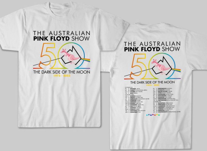 The Australian Pink Floyd Show 2023 Tour T-Shirt Sweatshirt, Pink Floyd Concert Shirt, Australian Pink Floyd Gift, 2023 Concert Shirt 6