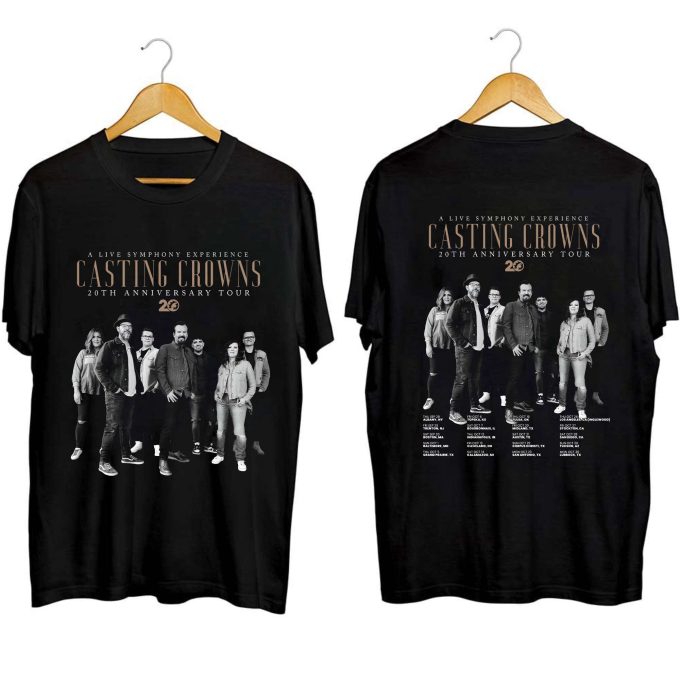 Casting Crowns 20Th Anniversary Tour Shirt: Celebrate With The Band S Fan Shirt! 1