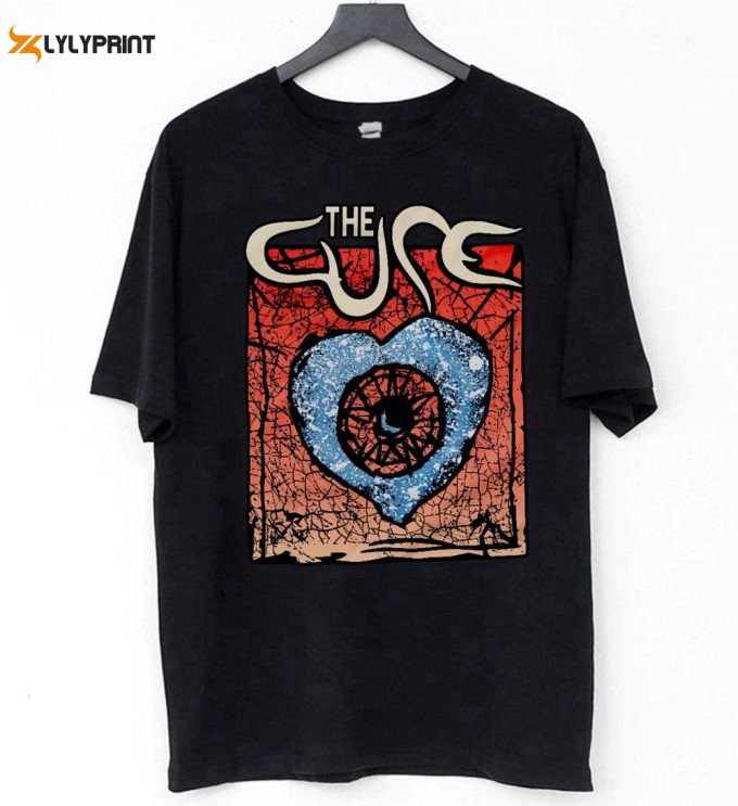The Cure Wish Tour 1992 T-Shirt: Rock Band Concert Shirt 90S Wish Tour Anniversary &Amp;Amp; Halloween Gift 1