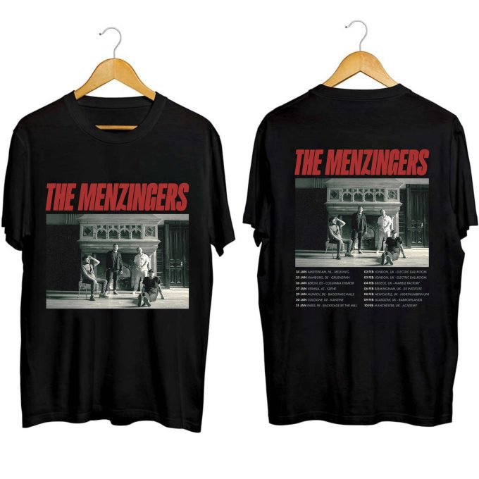 The Menzingers Europe Tour 2024 Shirt, The Menzingers 2024 Concert Shirt For Fan, The Menzingers Band Fan Shirt, The Menzingers Tour Shirt 2