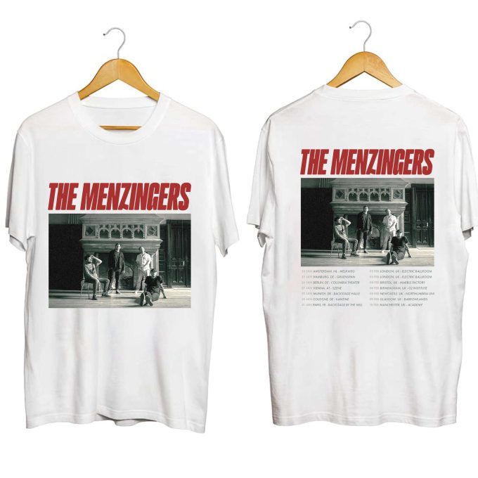 The Menzingers Europe Tour 2024 Shirt, The Menzingers 2024 Concert Shirt For Fan, The Menzingers Band Fan Shirt, The Menzingers Tour Shirt 1