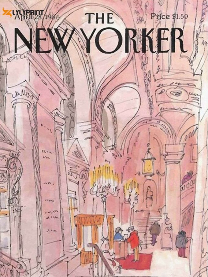 The New Yorker - 04-1986 Premium Matte Vertical Poster 2