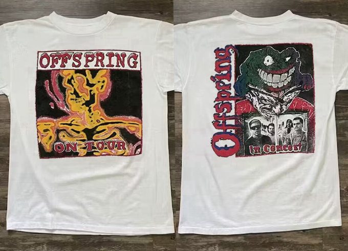 The Offspring Parking Lot Boot Tour 1995 T-Shirt, Offspring On Tour Shirt, Offspring In Concert Shirt, Halloween Gift 2
