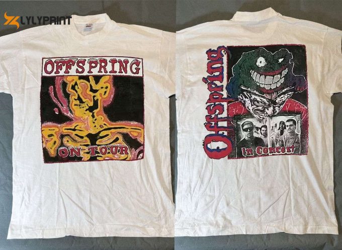 The Offspring Parking Lot Boot Tour 1995 T-Shirt, Offspring On Tour Shirt, Offspring In Concert Shirt, Halloween Gift 1