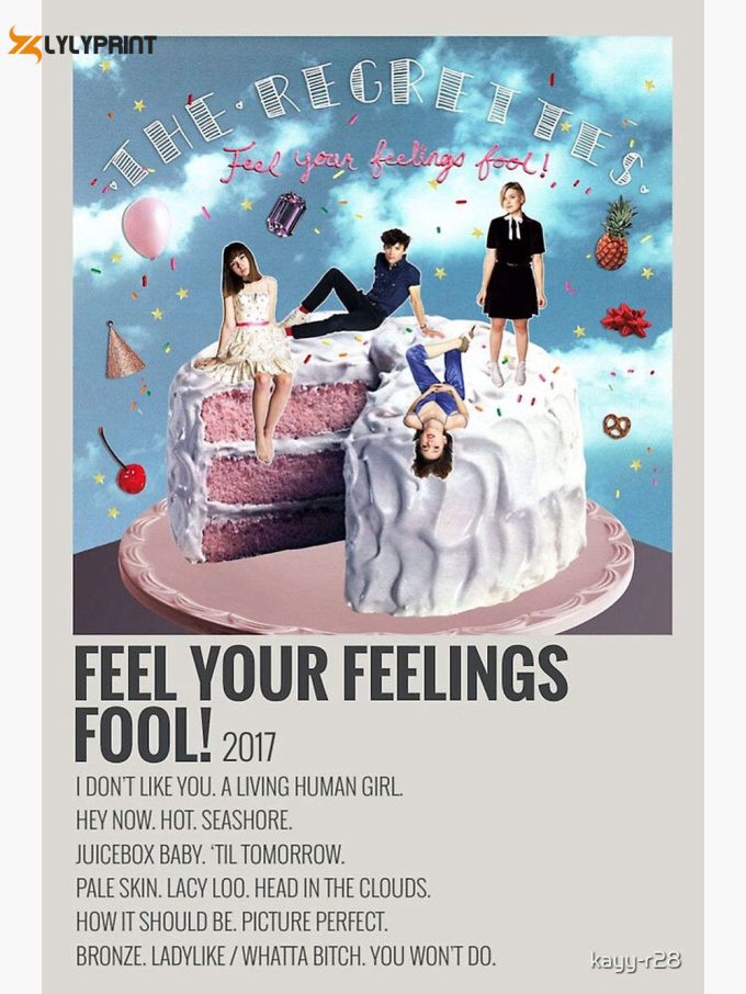 The Regrettes Feel Your Feelings Fool! Album Premium Matte Vertical Poster 2