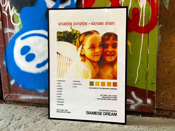 The Smashing Pumpkins -Siamese Dreams&Quot; Album Cover Poster #2 3