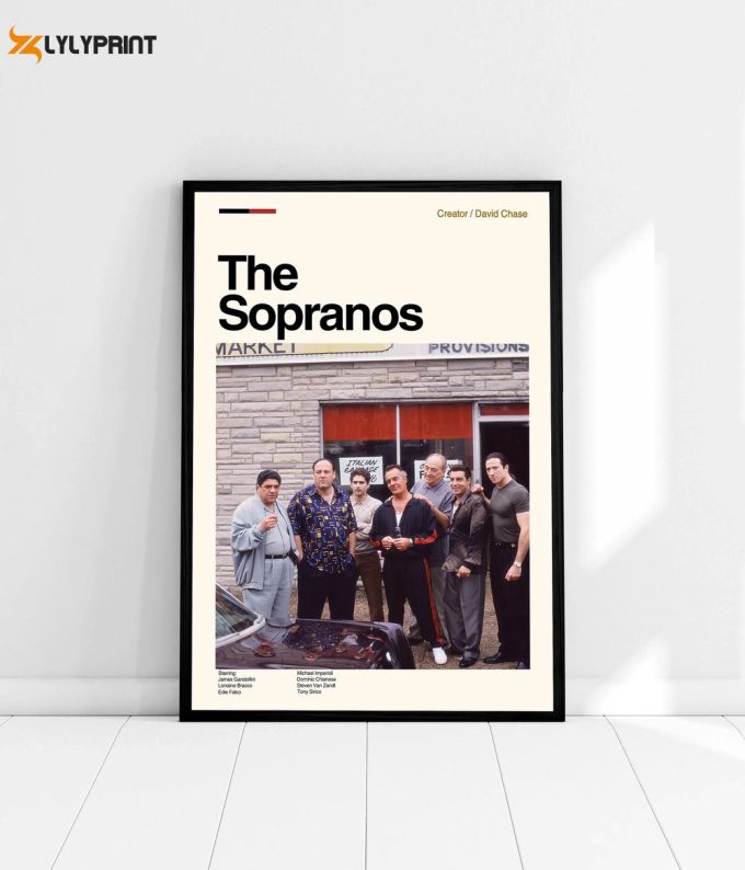 The Sopranos Poster - Tony Soprano Hbo Movies 1