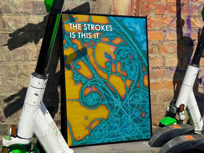 The Strokes &Quot;Is This It&Quot; Album Cover Poster #Notracklist 2