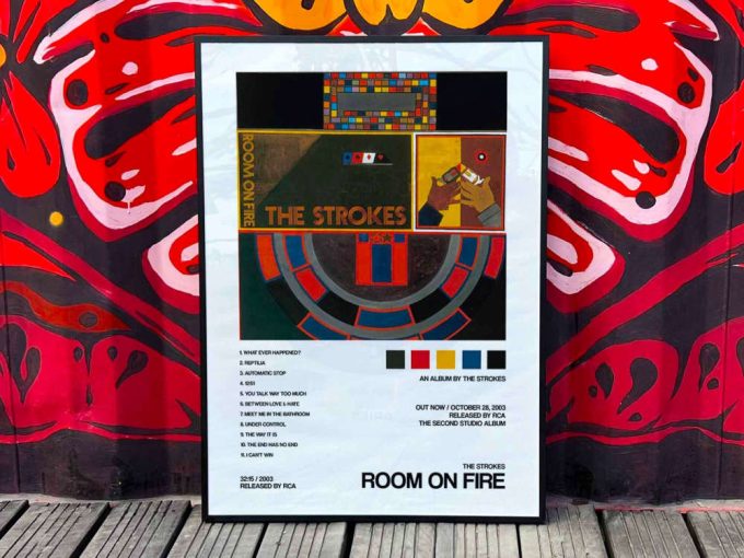 The Strokes &Quot;Room On Fire&Quot; Album Cover Poster #2 3