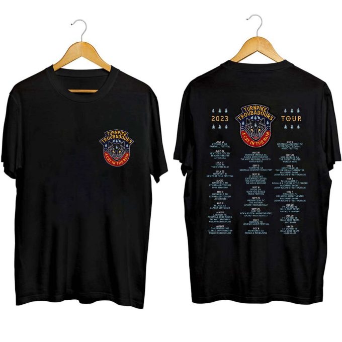 The Turnpike Troubadours 2023 Tour Shirt, Turnpike Troubadours Band Fan Shirt, Turnpike Troubadours Concert Shirt, Turnpike Troubadours Tee 1
