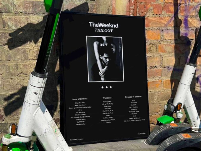 The Weeknd &Quot;Trilogy&Quot; Album Cover Poster #Fac Ver2 2