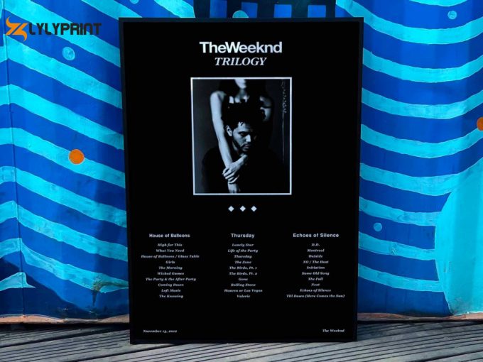 The Weeknd &Amp;Quot;Trilogy&Amp;Quot; Album Cover Poster #Fac Ver2 1