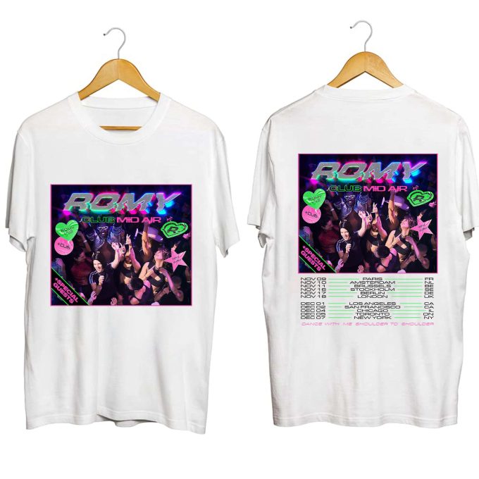The Xx'S Romy Fall Tour 2023 Shirt, The Xx 2023 Concert Shirt, Romy Madley Croft Fan Shirt, The Xx'S Romy Shirt 2
