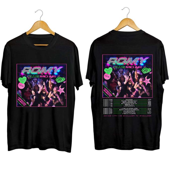 The Xx'S Romy Fall Tour 2023 Shirt, The Xx 2023 Concert Shirt, Romy Madley Croft Fan Shirt, The Xx'S Romy Shirt 1