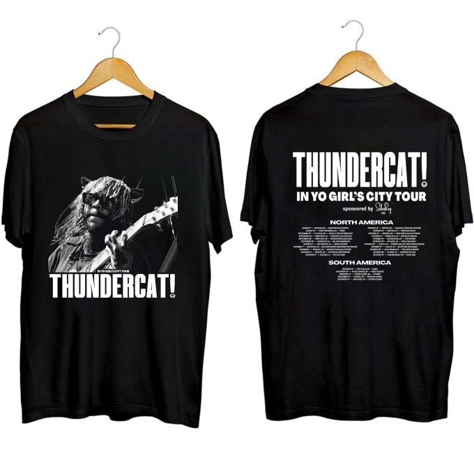 Thundercat In You Girl S City Fall Tour 2023 Shirt - Official Concert Fan Shirt 1