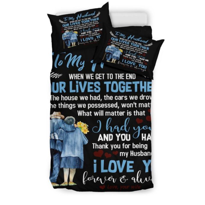 To My Husband Duvet Cover Bedding Set - Perfect Gift For Fans - Bd896 3