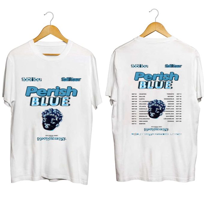 Tobi Lou Perish Blue Tour 2023 Shirt - Wonda Concert Fan Tee 2