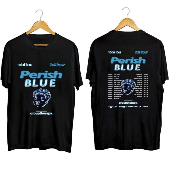 Tobi Lou Perish Blue Tour 2023 Shirt - Wonda Concert Fan Tee 1