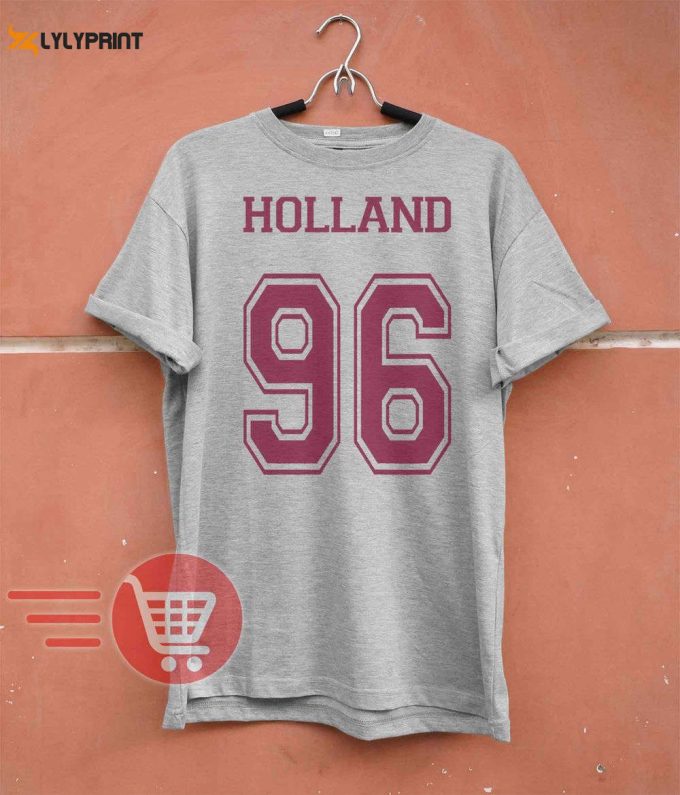 Tom Holland Shirt Tom Holland T-Shirt Tom Holland 96 Shirt Tom Holland 1996 T-Shirt Spiderman Peter Parker Unisex T-Shirt Tee 1