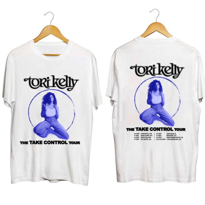 Tori Kelly 2023 Concert Shirt - The Take Control Tour: Fan Shirt 2