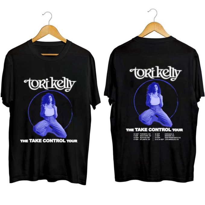 Tori Kelly 2023 Concert Shirt - The Take Control Tour: Fan Shirt 1