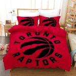 Toronto Raptors Basketball Duvet Cover: Stylish Bedding Set BD876