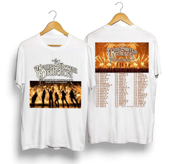 Trans-Siberian Orchestra The Ghost Of Christmas Eve Tour 2023 T-Shirt Sweatshirt, Trans-Siberian Orchestra Winter Tour 2023, Gift For Fan 4