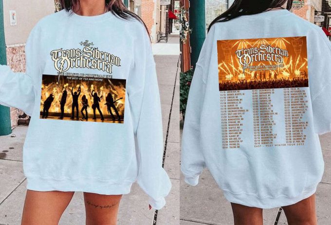 Trans-Siberian Orchestra The Ghost Of Christmas Eve Tour 2023 T-Shirt Sweatshirt, Trans-Siberian Orchestra Winter Tour 2023, Gift For Fan 7