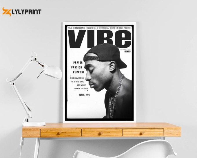 Tupac Shakur 2Pac Poster Hanging Home Decor 2
