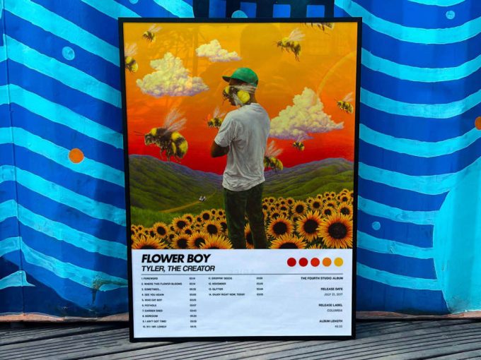 Tyler The Creator &Quot;Flowerboy&Quot; Album Cover Poster 2