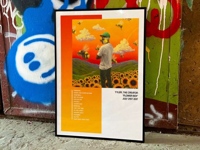 Tyler The Creator &Quot;Flowerboy&Quot; Album Cover Poster 4