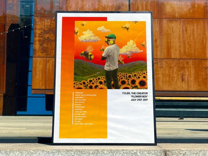 Tyler The Creator &Quot;Flowerboy&Quot; Album Cover Poster 10