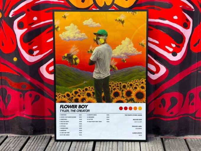 Tyler The Creator &Quot;Flowerboy&Quot; Album Cover Poster 3