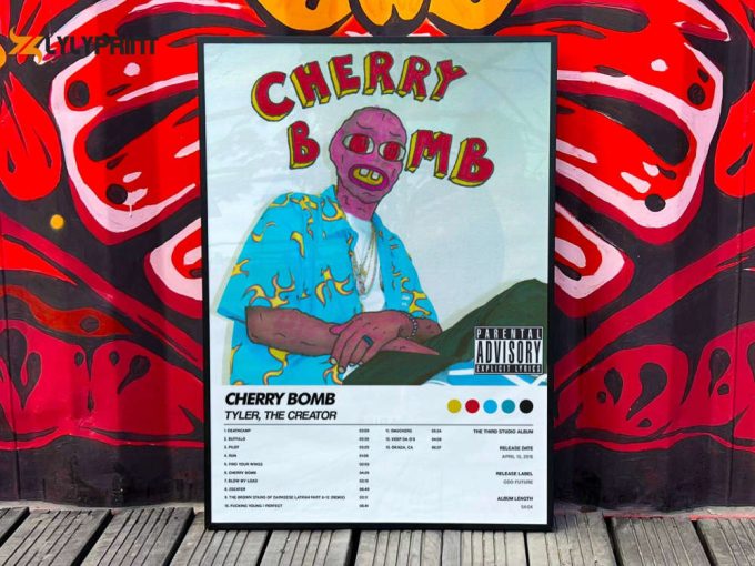 Tyler The Creator &Amp;Quot;Flowerboy&Amp;Quot; Album Cover Poster 1