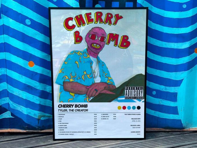 Tyler The Creator &Quot;Flowerboy&Quot; Album Cover Poster 3