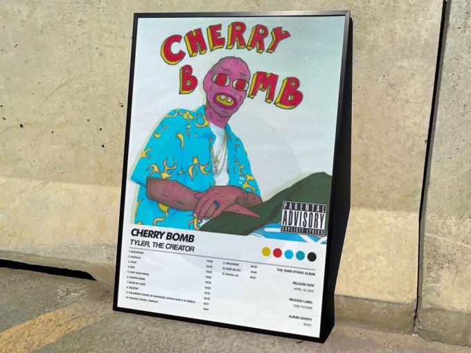 Tyler The Creator &Quot;Flowerboy&Quot; Album Cover Poster 8