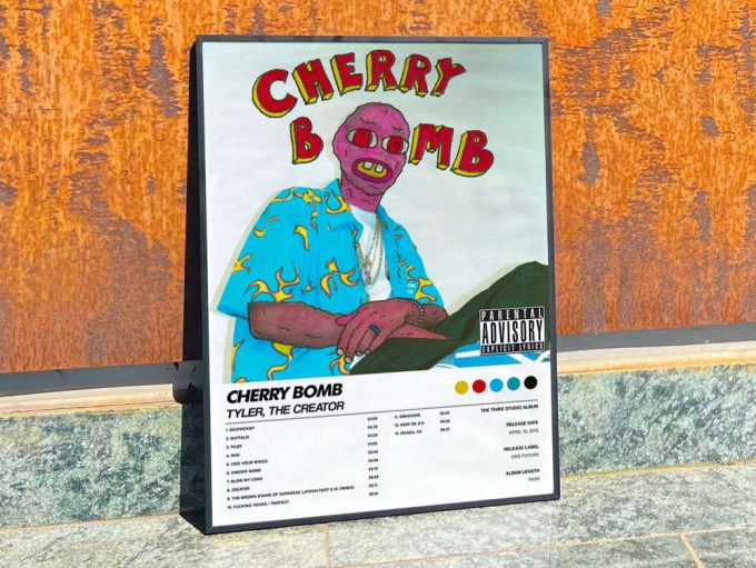 Tyler The Creator &Quot;Flowerboy&Quot; Album Cover Poster 9