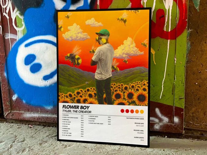 Tyler The Creator &Quot;Flowerboy&Quot; Album Cover Poster 4