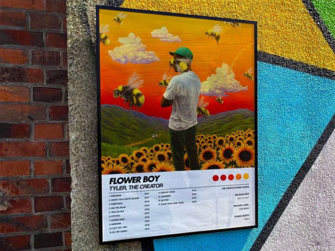 Tyler The Creator &Quot;Flowerboy&Quot; Album Cover Poster 5