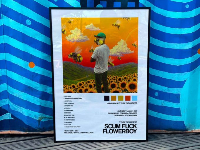 Tyler The Creator &Quot;Flowerboy&Quot; Album Cover Poster 2