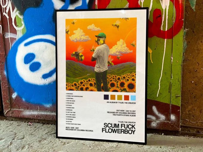 Tyler The Creator &Quot;Flowerboy&Quot; Album Cover Poster 4