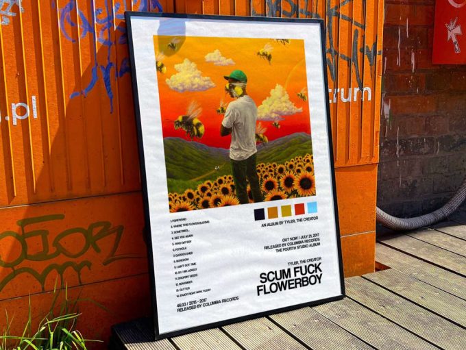 Tyler The Creator &Quot;Flowerboy&Quot; Album Cover Poster 6