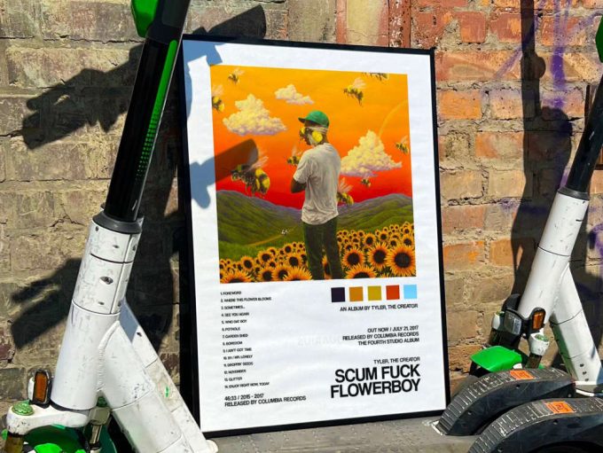 Tyler The Creator &Quot;Flowerboy&Quot; Album Cover Poster 7