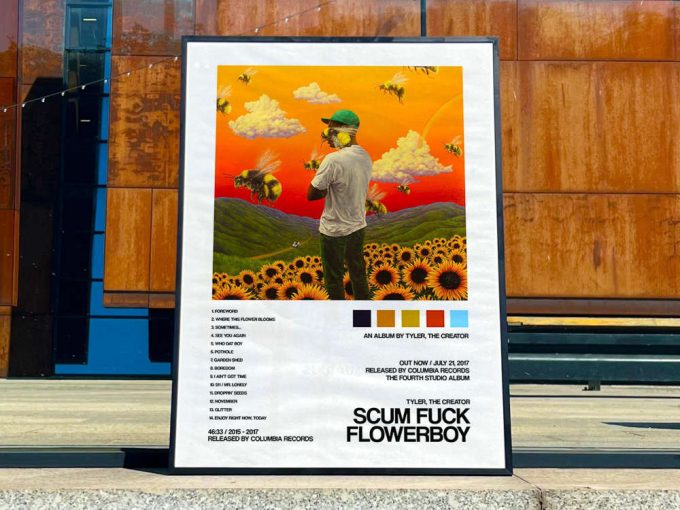 Tyler The Creator &Quot;Flowerboy&Quot; Album Cover Poster 10