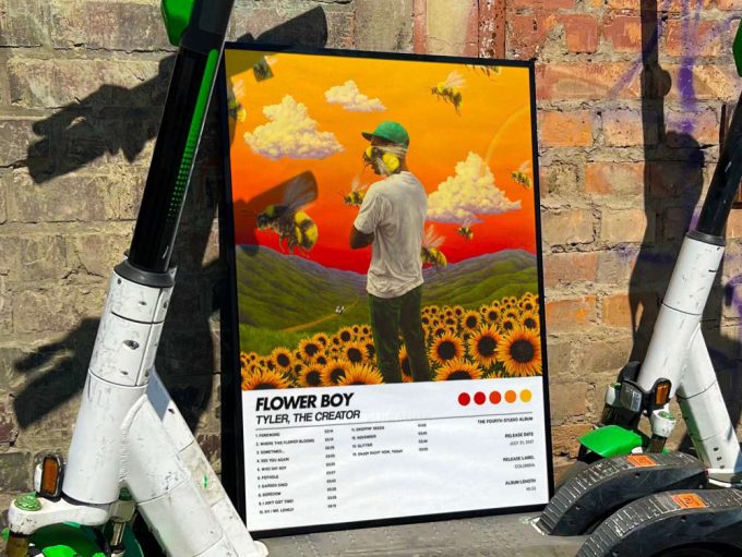 Tyler The Creator &Quot;Flowerboy&Quot; Album Cover Poster 6