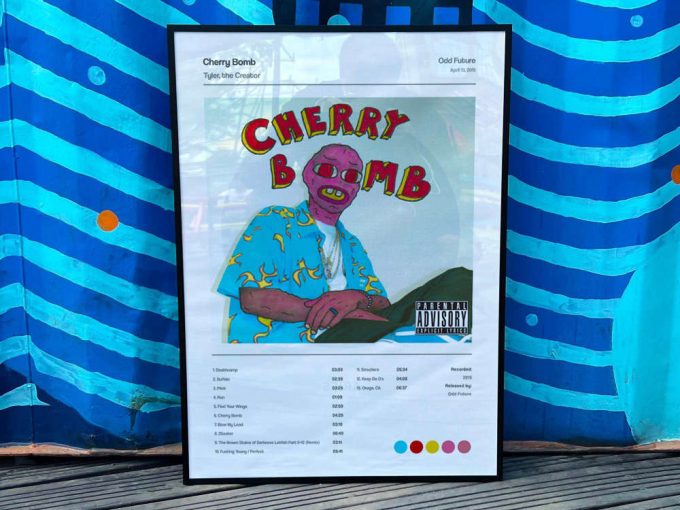 Tyler The Creator &Quot;Flowerboy&Quot; Album Cover Poster 2