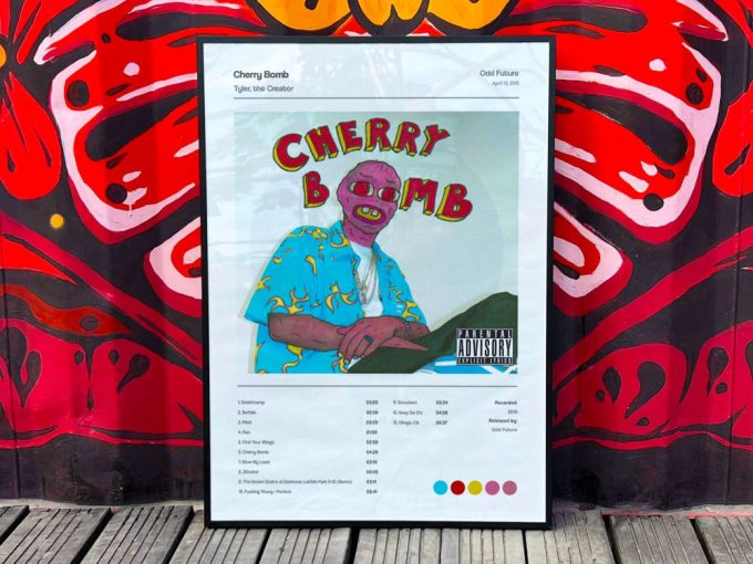 Tyler The Creator &Quot;Flowerboy&Quot; Album Cover Poster 3