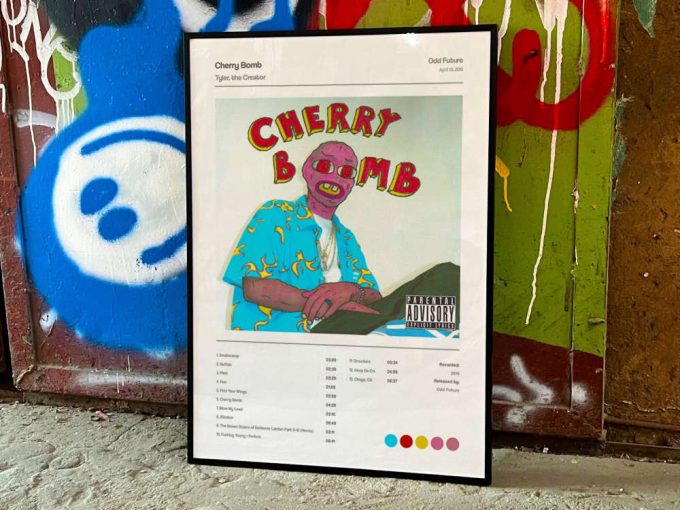 Tyler The Creator &Quot;Flowerboy&Quot; Album Cover Poster 4